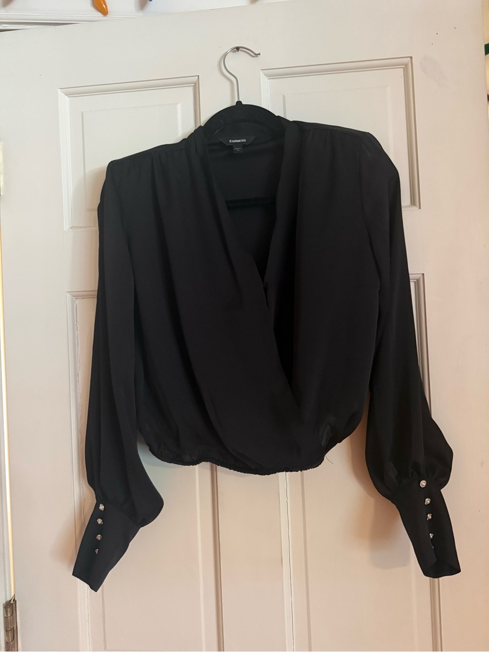 Express Black Silly Going-Out Top 🖤